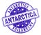 Scratched Textured ANTARCTICA Stamp Seal