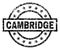 Scratched Textured CAMBRIDGE Stamp Seal