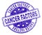 Scratched Textured CANCER FACTORS Stamp Seal