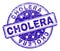 Scratched Textured CHOLERA Stamp Seal