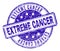 Scratched Textured EXTREME CANCER Stamp Seal