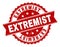 Scratched Textured EXTREMIST Stamp Seal