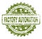 Scratched Textured FACTORY AUTOMATION Stamp Seal