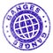 Scratched Textured GANGES Stamp Seal