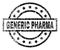 Scratched Textured GENERIC PHARMA Stamp Seal