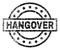 Scratched Textured HANGOVER Stamp Seal