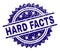 Scratched Textured HARD FACTS Stamp Seal