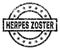 Scratched Textured HERPES ZOSTER Stamp Seal