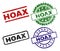 Scratched Textured HOAX Seal Stamps