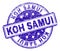 Scratched Textured KOH SAMUI Stamp Seal