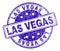 Scratched Textured LAS VEGAS Stamp Seal