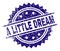 Scratched Textured A LITTLE DREAM Stamp Seal