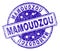 Scratched Textured MAMOUDZOU Stamp Seal