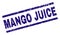 Scratched Textured MANGO JUICE Stamp Seal