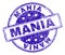 Scratched Textured MANIA Stamp Seal