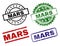 Scratched Textured MARS Stamp Seals