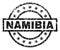 Scratched Textured NAMIBIA Stamp Seal
