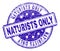 Scratched Textured NATURISTS ONLY Stamp Seal