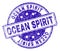 Scratched Textured OCEAN SPIRIT Stamp Seal