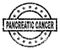 Scratched Textured PANCREATIC CANCER Stamp Seal