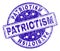 Scratched Textured PATRIOTISM Stamp Seal