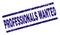 Scratched Textured PROFESSIONALS WANTED Stamp Seal