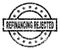 Scratched Textured REFINANCING REJECTED Stamp Seal