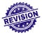 Scratched Textured REVISION Stamp Seal