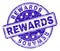 Scratched Textured REWARDS Stamp Seal