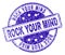 Scratched Textured ROCK YOUR MIND Stamp Seal