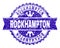 Scratched Textured ROCKHAMPTON Stamp Seal with Ribbon