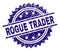 Scratched Textured ROGUE TRADER Stamp Seal