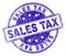 Scratched Textured SALES TAX Stamp Seal