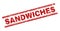 Scratched Textured SANDWICHES Stamp Seal