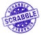 Scratched Textured SCRABBLE Stamp Seal