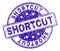 Scratched Textured SHORTCUT Stamp Seal