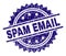 Scratched Textured SPAM EMAIL Stamp Seal