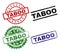 Scratched Textured TABOO Stamp Seals