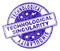 Scratched Textured TECHNOLOGICAL SINGULARITY Stamp Seal