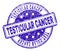 Scratched Textured TESTICULAR CANCER Stamp Seal