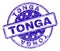 Scratched Textured TONGA Stamp Seal