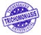 Scratched Textured TRICHOMONIASIS Stamp Seal