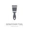 Scratcher tool icon. Trendy Scratcher tool logo concept on white