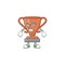 Scream cup bronze trophy for win collection.