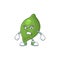 Scream lime fresh cute for cartoon mascot