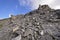 Scree Slope on Rock Outcrop