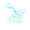 Screen Print outline icon