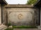 Screen wall with relief of Shen Kuo in Dream Pool or Mengxi Park in Zhenjiang