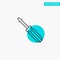 Screw, Driver, Tool, Repair, Tools turquoise highlight circle point Vector icon