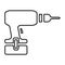 Screw impact wrench. Manual power tool or pneumatic tool with torque adjustment.